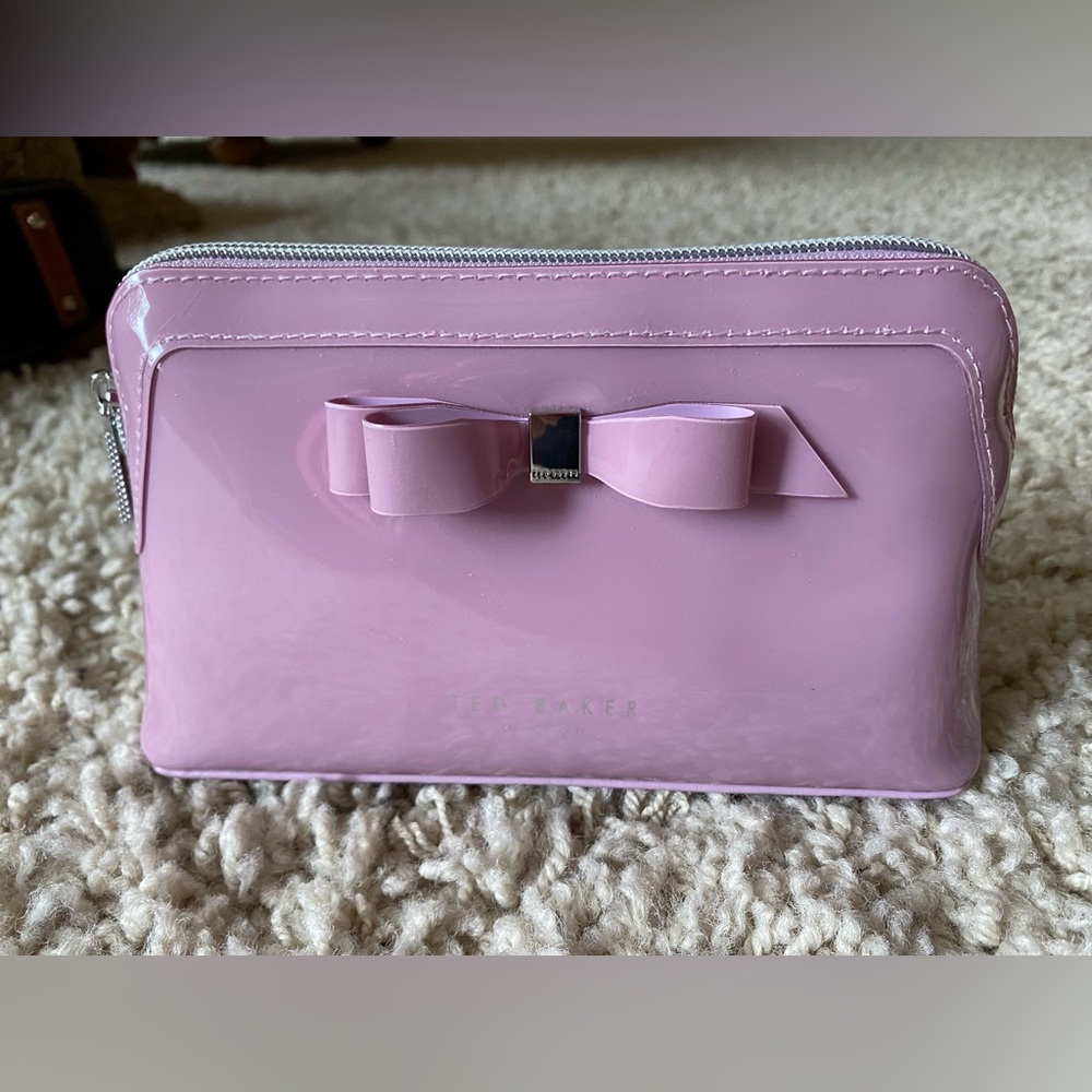 Ted Baker London Vinyl Cosmetics Bag